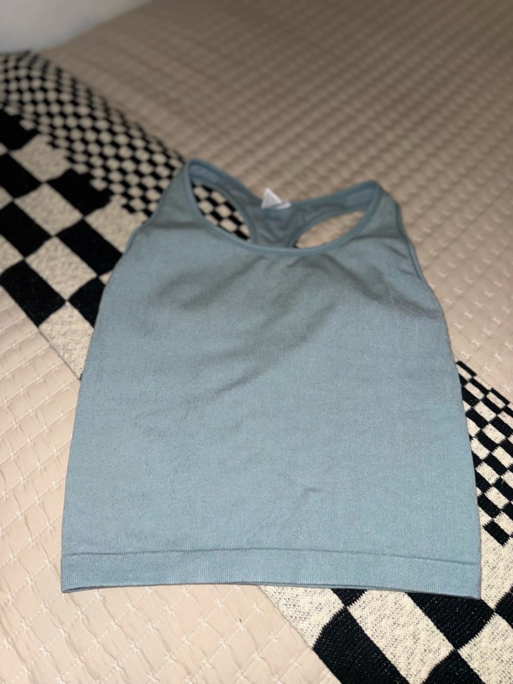 all in motion Dusty Blue Racerback Tank